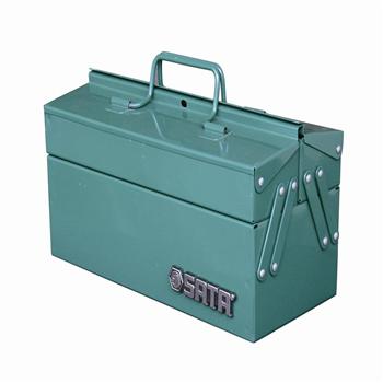 三翻斗工具箱14"