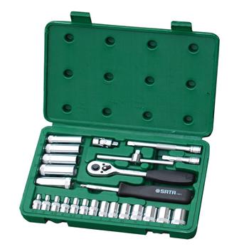 25件6.3MM系列套筒组套