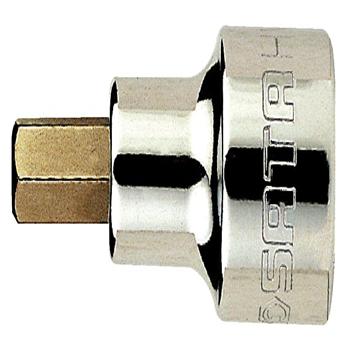 12.5MM系列50MM长六角旋具套筒4MM