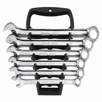 6件英制全抛光两用扳手组套