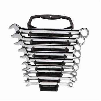 9件全抛光两用扳手组套