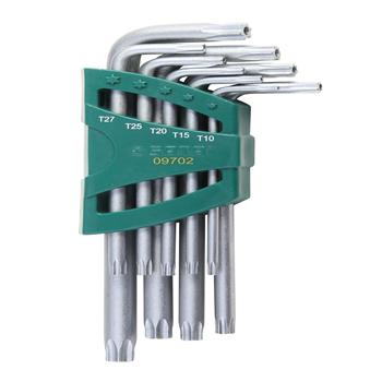 9件加长中孔花形扳手组套