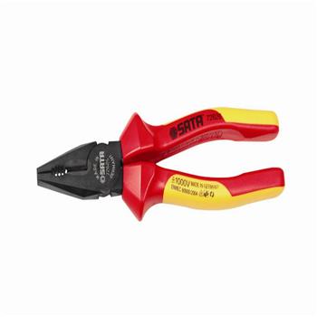 VDE绝缘耐压钢丝钳7"