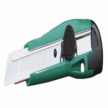 塑柄旋钮美工刀8节18x100MM