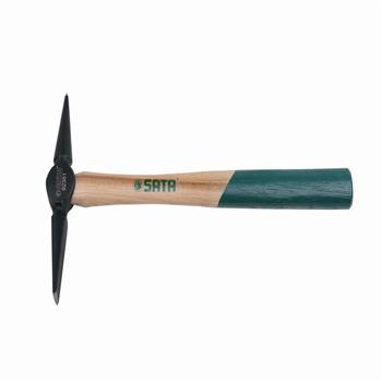 胡桃木柄焊工除渣锤0.5磅