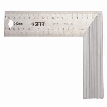 铝柄钢角尺200MM