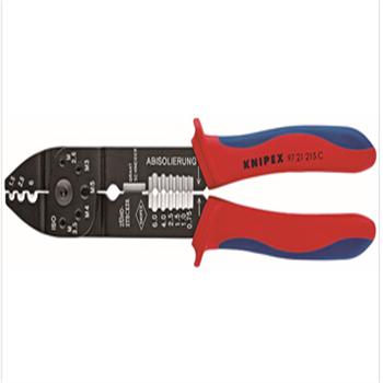 Knipex 塑柄绝缘端子压线钳